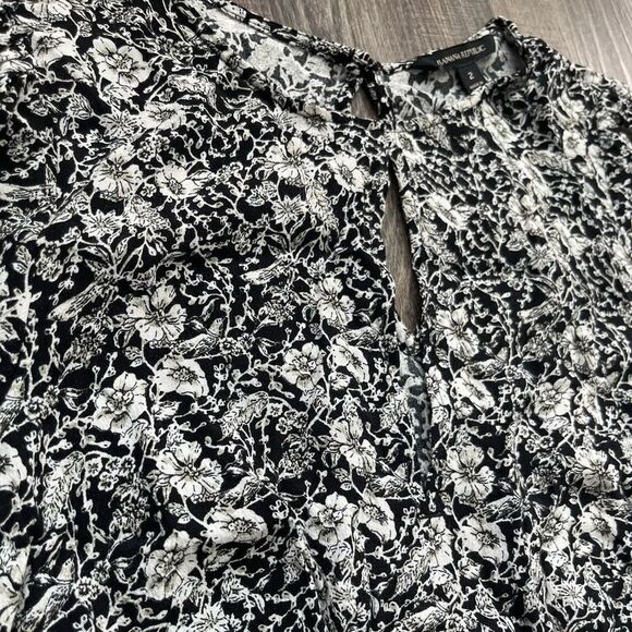 Banana Republic Keyhole Mini Dress Sz 2 Women’s - Picture 3 of 11